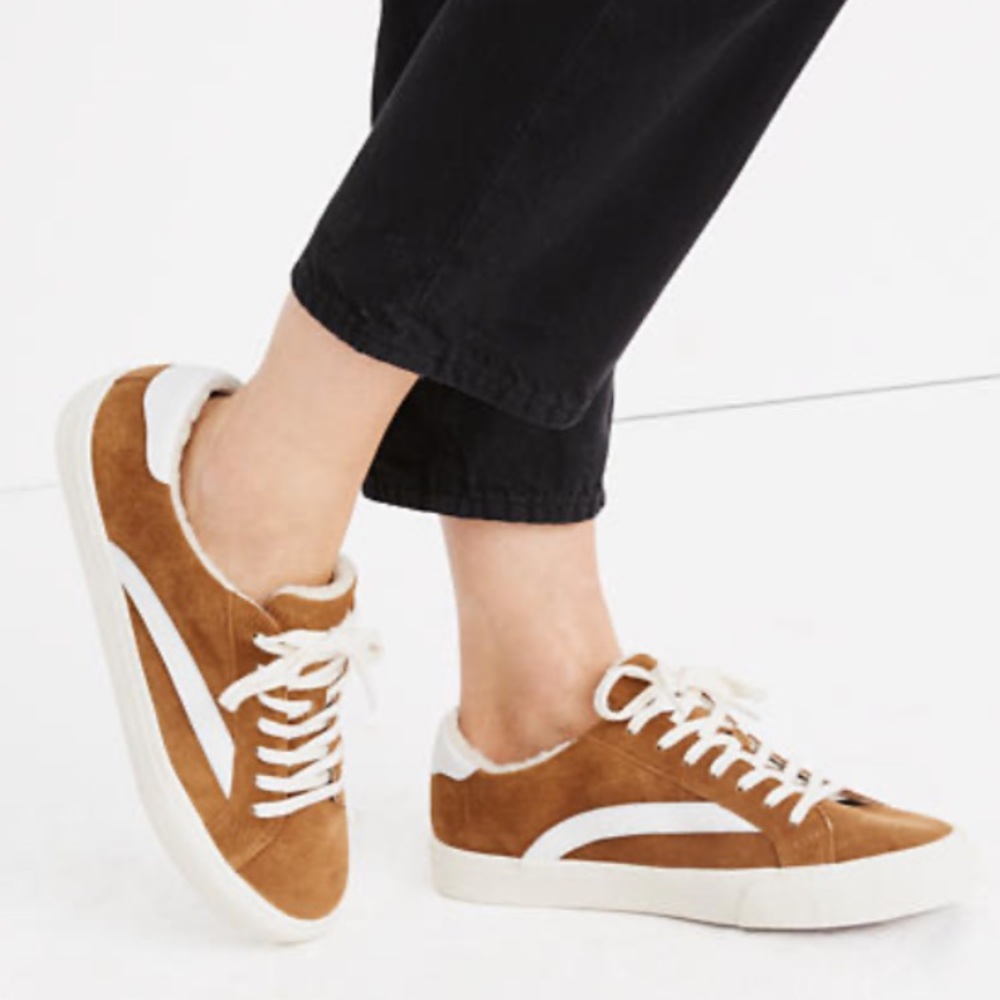 Madewell Sherpa Sneakers